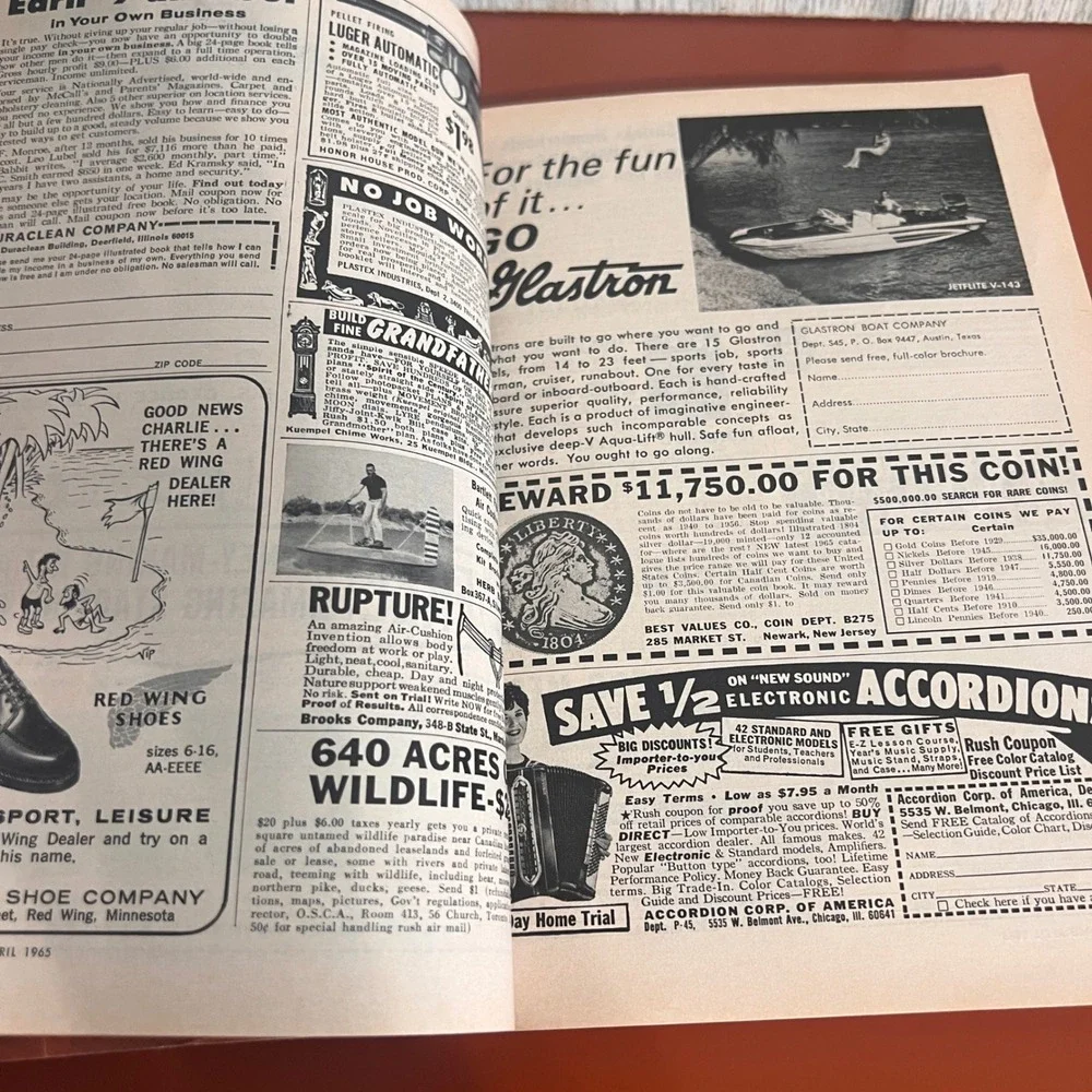Popular Science April 1965 Magazine‎ Kennedy's Killer 66 Oldsmobile Front Drive